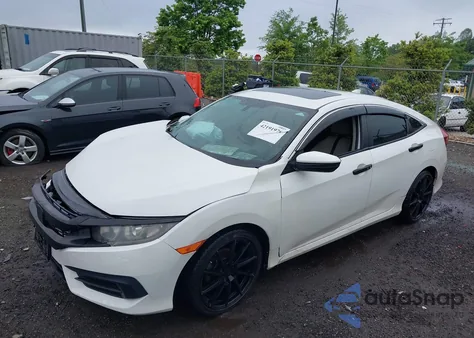 2018 Honda Civic Ex из США, поврежденный, VIN 19XFC2F70JE200953